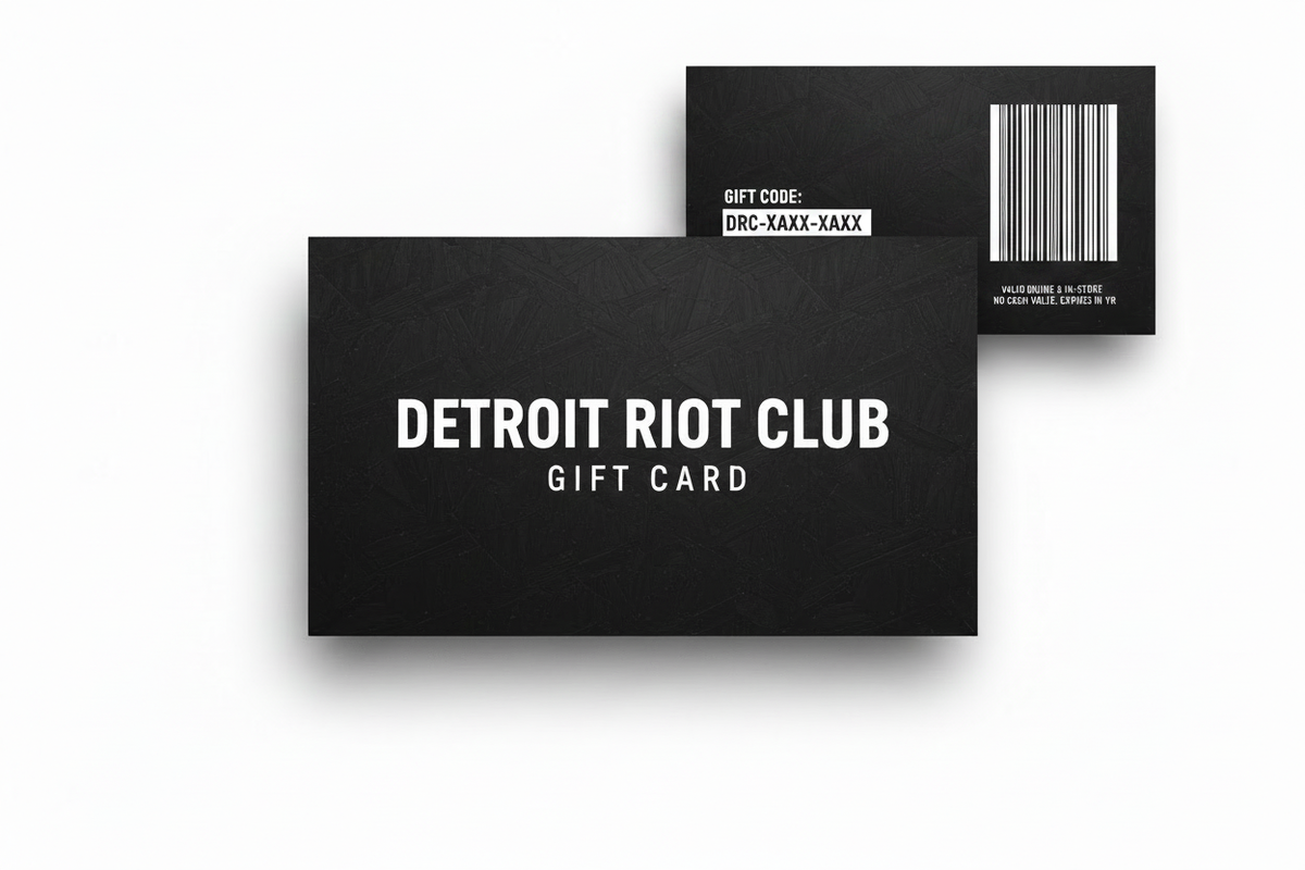 Detroit Riot Club Gift Card